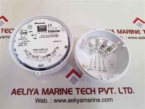 klaxon pss-0050 signals – Aeliya Marine Tech