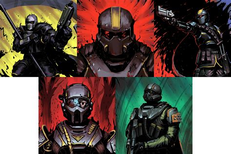 Helldivers, the art I've made so far. For Liberty! : r/Helldivers