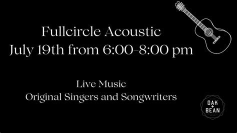 Live Music by Fullcircle Acoustic (Singers/Songwriters-Original Music ...