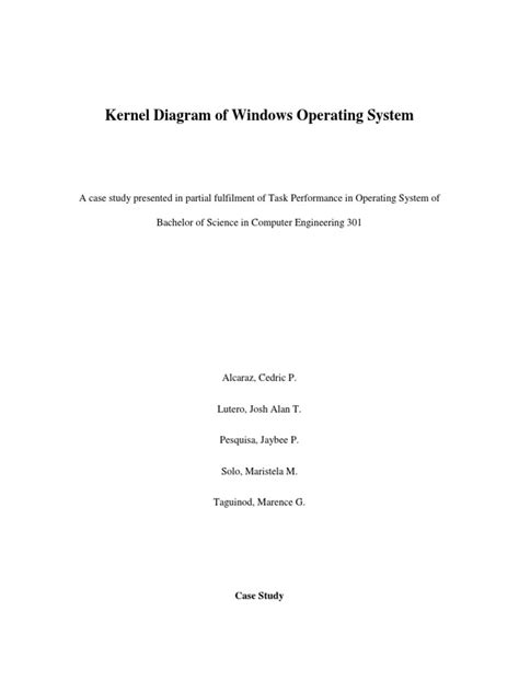 Operating System and Kernel Diagram 的图像结果