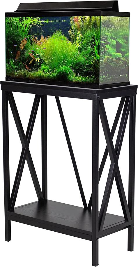Amazon.com: GADFISH Fish Tank Stand for up to 20 Gallon Aquarium, Metal ...