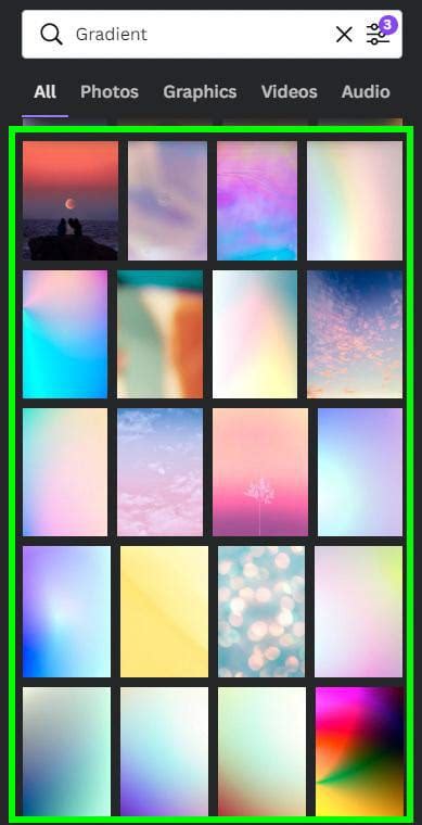 How to Make Gradient in Canva 的图像结果