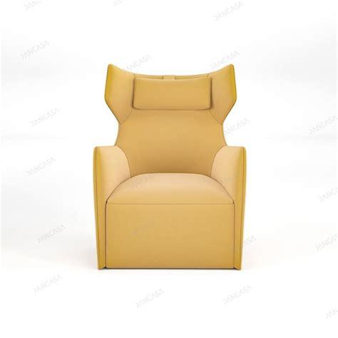 现代皮革休闲躺椅