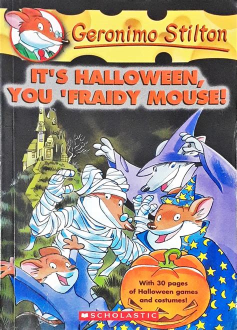 Geronimo Stilton #11 : It's Halloween, You 'Fraidy Mouse! (P) – Books ...