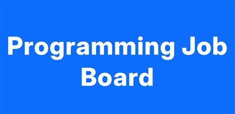 Image result for Programmer Job Posting