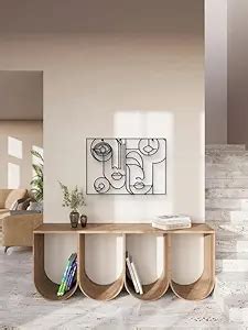 Golden Ratio_Twin Face Modern Art, metal Wall Hanging Decor | Wall Art ...