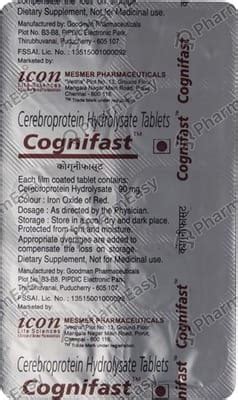 Cognifast 90 MG Tablet (10): Uses, Side Effects, Price & Dosage | PharmEasy