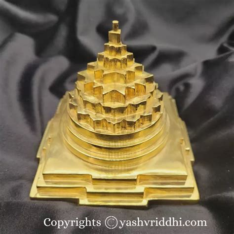 Akhand Maha Meru Yantra in Panchdhatu | Meru Shree Yantra | 3X3 ...