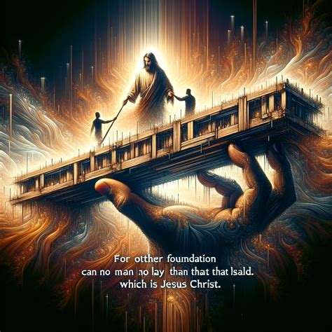 1 Corinthians 3:11 Artwork | Bible Art