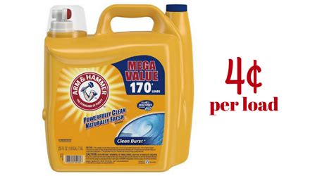 Arm & Hammer Laundry Detergent for 4¢ Per Load - Today Only :: Southern ...