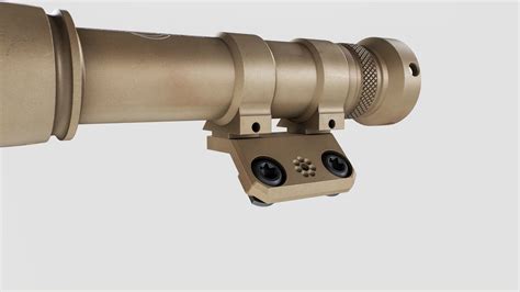 3D model Surefire M600V LED IR Scout Rifle Weapon Mounted Light VR / AR ...