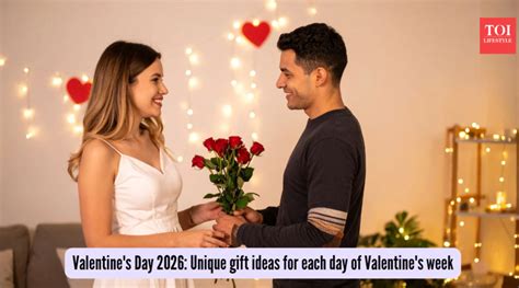 Valentine's Day 2026: Unique gift ideas for each day of Valentine's week