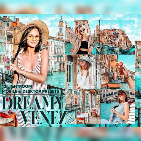 12 Dreamy Venez Lightroom Presets, Bright Mobile Preset, Summer Desktop ...