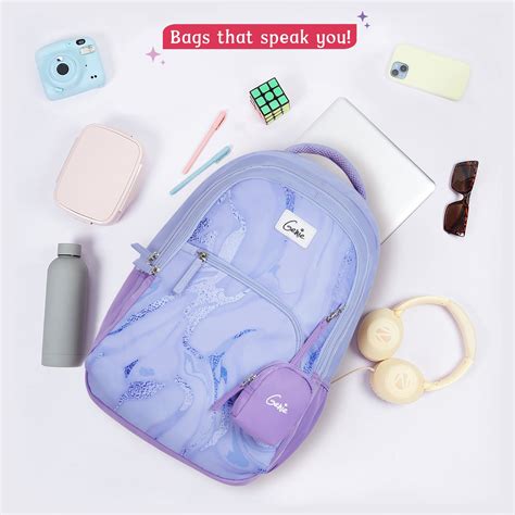 Buy Genie Valyria 36L Purple Laptop Backpack Online