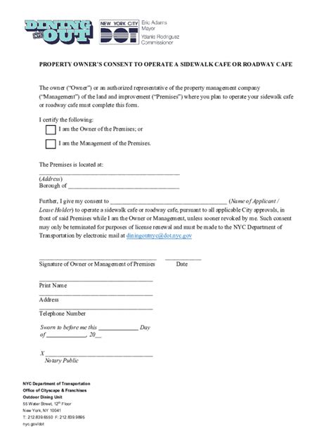 Fillable Online SAMPLE*** Owner Permission Letter for Use and Occupancy ...