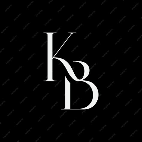 Premium Vector | Vector kb logo modern kb logo design
