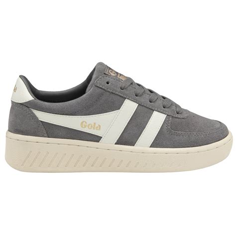 Buy Gola women's Grandslam Suede sneakers in ash online at gola.co.uk