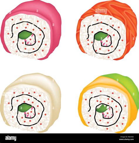 Sushi Roll Clip Art