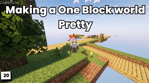 How to Get the One Block World in Minecraft Java 的图像结果
