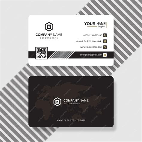White Business Card Design 的图像结果