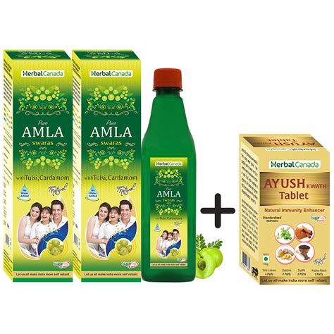 Buy HARC al Canada Amla ras (Pack of 2 )|Get Ayush Kwath Tab Free of ...