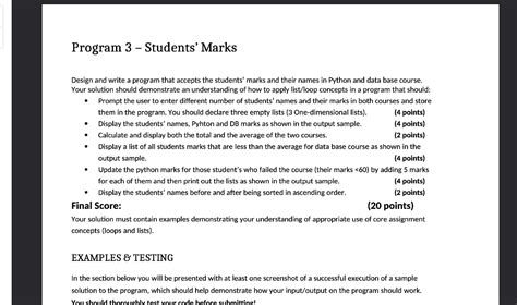 Image result for Python Program That Accepts a List of Marks