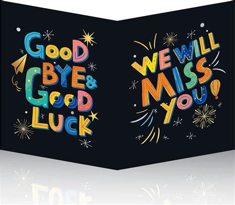 HOMANGA Large Farewell Greeting Card, Leaving Card India | Ubuy