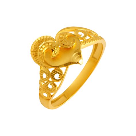 Buy PC Chandra Gold Rings for women Online | Latest Designs at Best ...