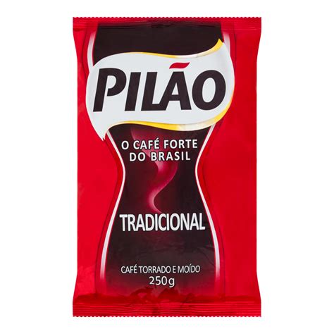 Café Pilão Torrado E Moído Tradicional Almofada 250g | Pão de Açúcar