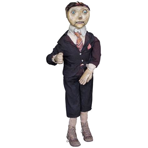 Remarkable Early Ventriloquist Dummy at 1stDibs | wooden ventriloquist ...