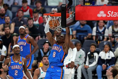 OKC Thunder rallies from 29 down to stun Grizzlies in NBA Playoffs ...