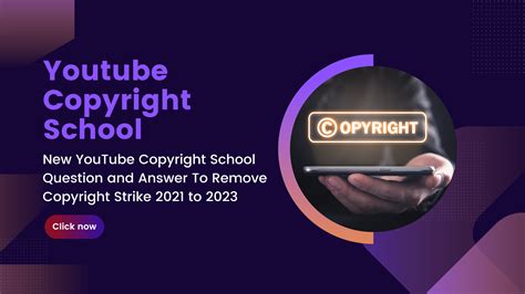 New YouTube Copyright School Question and Answer To Remove Copyright ...