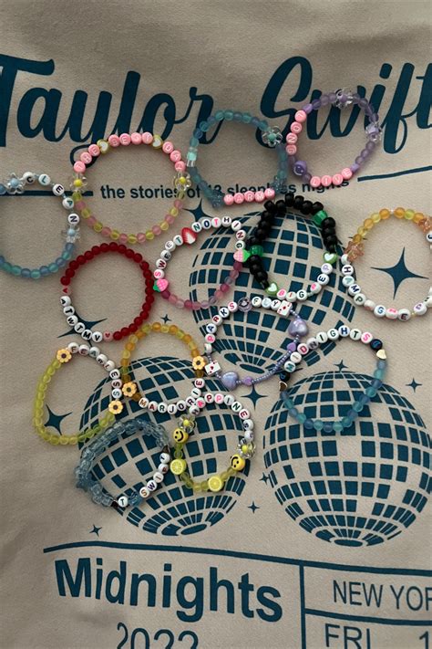 Taylor swift eras tour friendship bracelet bundle etsy – Artofit