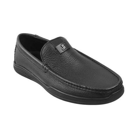 Buy J.Fontini Men Black Casual Loafers Online | SKU: 14-1371-11-40 ...