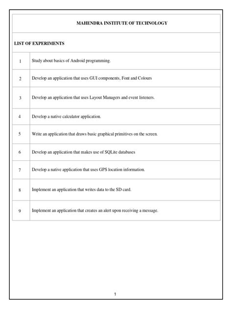 Image result for Mobile Computing Lab Manual