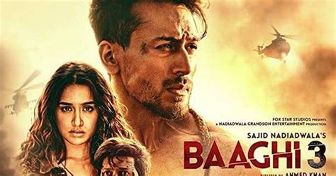 Tiger Shroff Starrer Baaghi 3 First Look Posters | Produced By Sajid ...