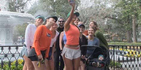 ‘It helps us connect more:’ SCAD student creates run club for girls