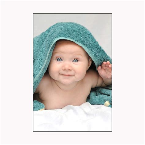 Pnf Cute Babies (Baby) Wall Poster Waterproof (12X18Inch,Multicolour ...