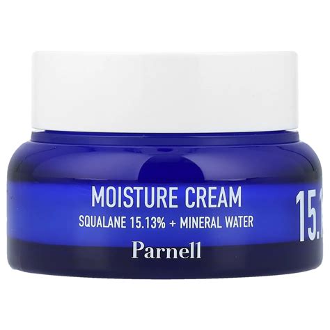 Parnell Squalane 15.13 Mineral Water Moisture Cream, 1.69 fl oz (50 ml ...