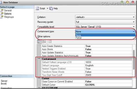 Image result for Contained Database in SQL Server