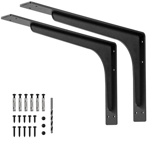 24 INCH x 14.2 INCH Shelf Brackets,L Shelf Brackets,Vertical Angle ...