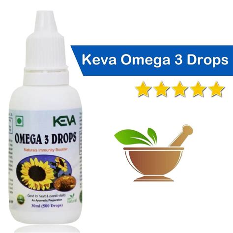 Keva Omega 3 Drops (30 ml) – Uniherbs India