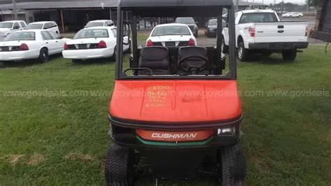 2008 CUSHMAN TRUCKSTER 84056 UTILITY CART | GovDeals