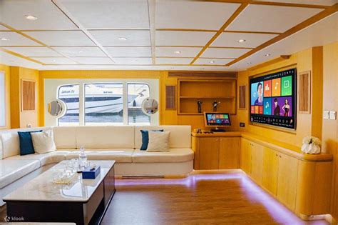 Yacht Ride & Slide, Swim & Snorkel with BBQ Lunch in Dubai - Klook India