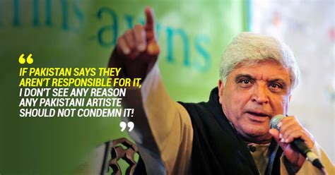 Javed Akhtar Strongly Condemns Pakistani Artists For Being Silent About ...
