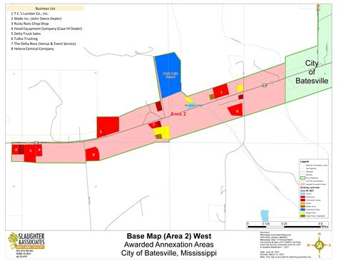City Maps – City of Batesville, Mississippi