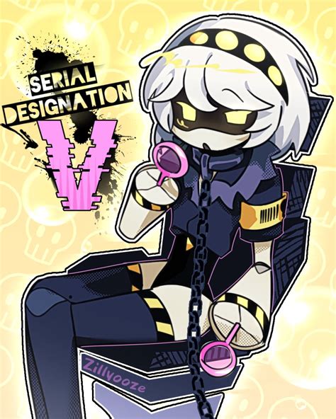 v (murder drones) drawn by zillyooze | Danbooru