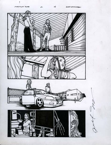 James Patterson Max Ride:First Flight #2 Pg14 Alex Sanchez Original Art-MARVEL | Comic ...