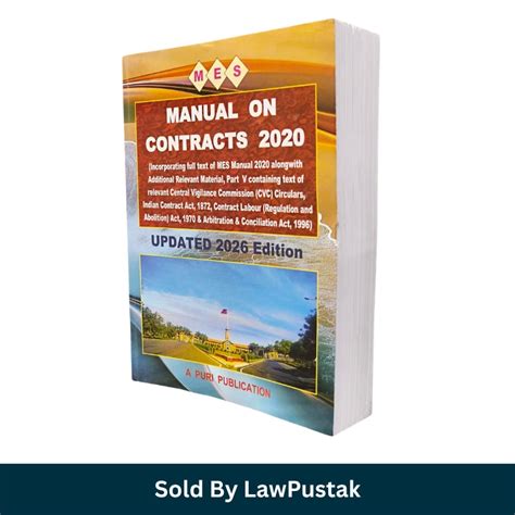 Military Engineer Services Manual On Contracts 2020 - 3rd 2026 Edition ...