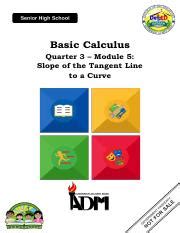 Image result for Basic Calculus Quarter 4 Module 5